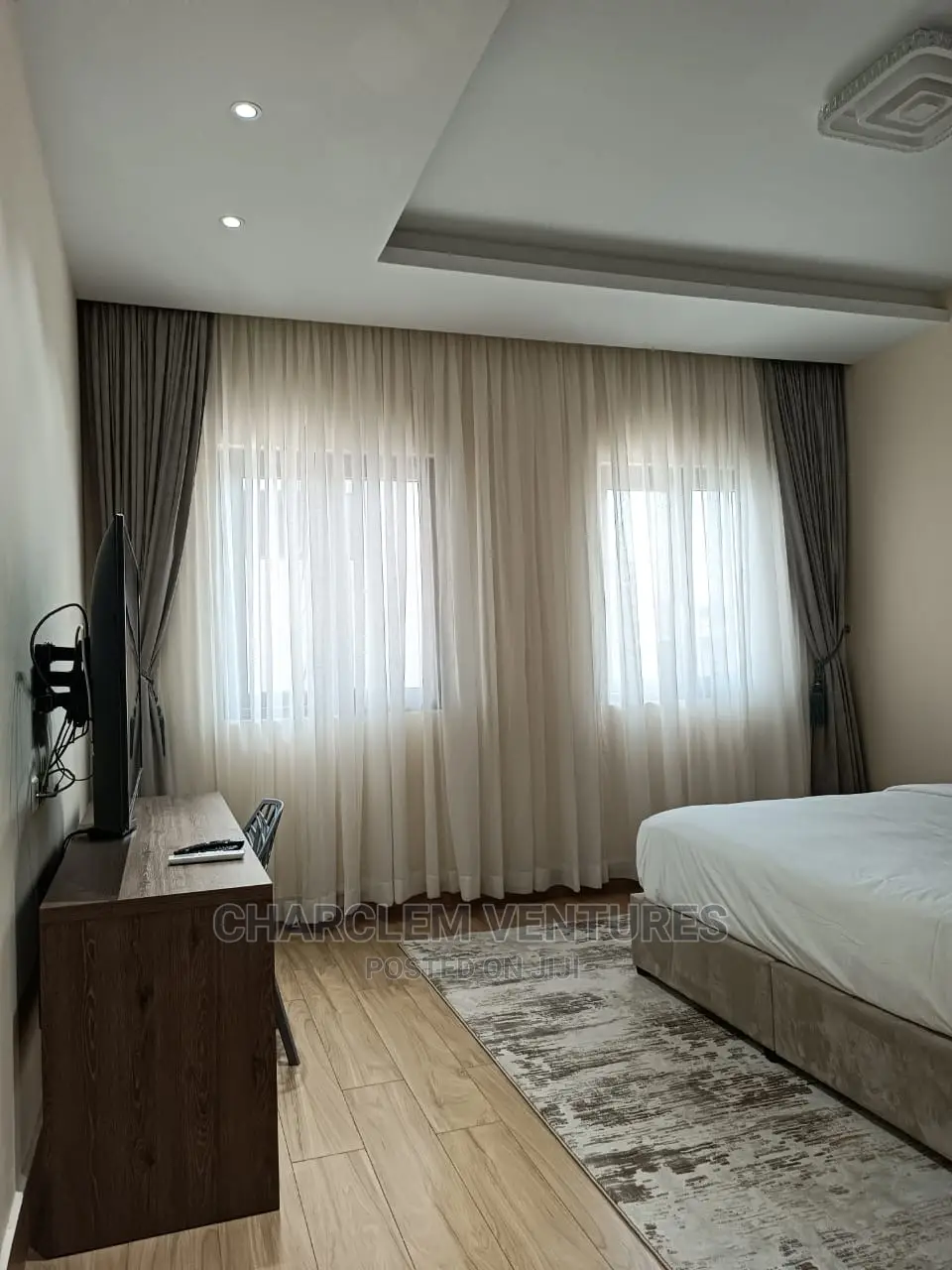 Furnished 2bdrm Apartment in Charclem Ventures, Cantonments for Rent