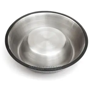 Stainless Steel Pet Dog Cat Puppy Food Water Single Bowl One