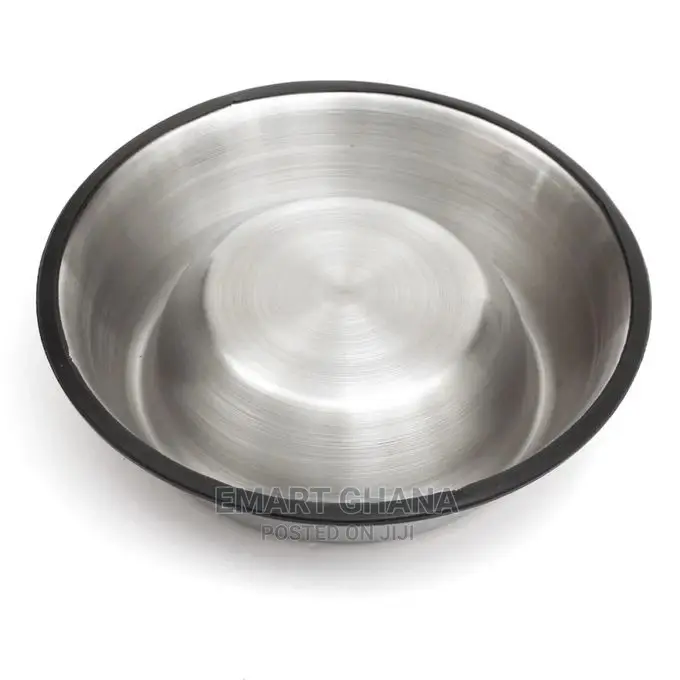 Stainless Steel Pet Dog Cat Puppy Food Water Single Bowl One