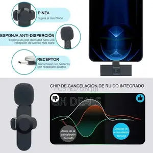 General BOMGE Camera Wireless Lapel 2 Lavalier Microphone