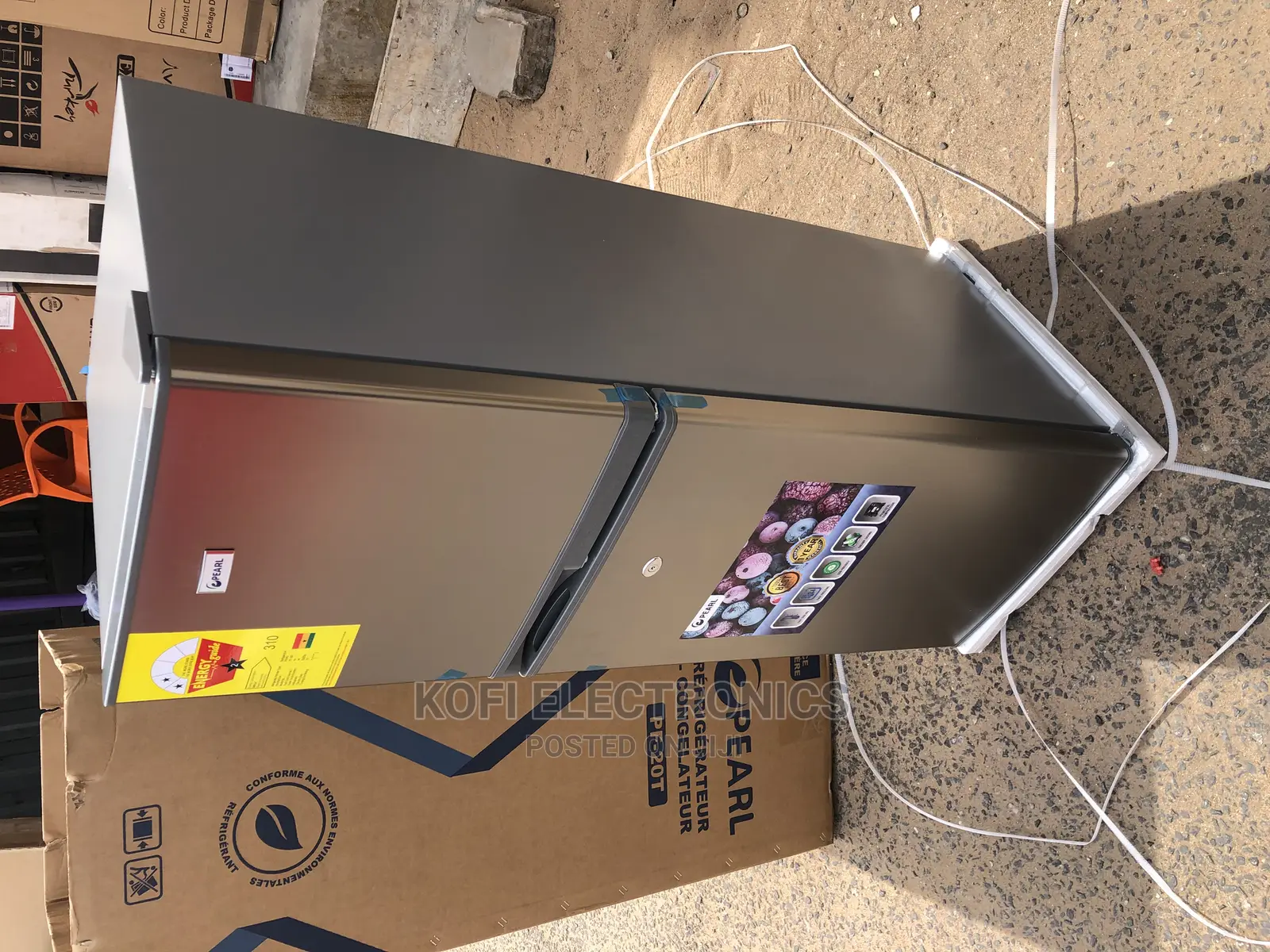 New Pearl PF-20T Double Door 138L Refrigerator