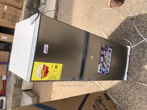 Pearl Silver Color Double Door Fridge PF 20T [138L]