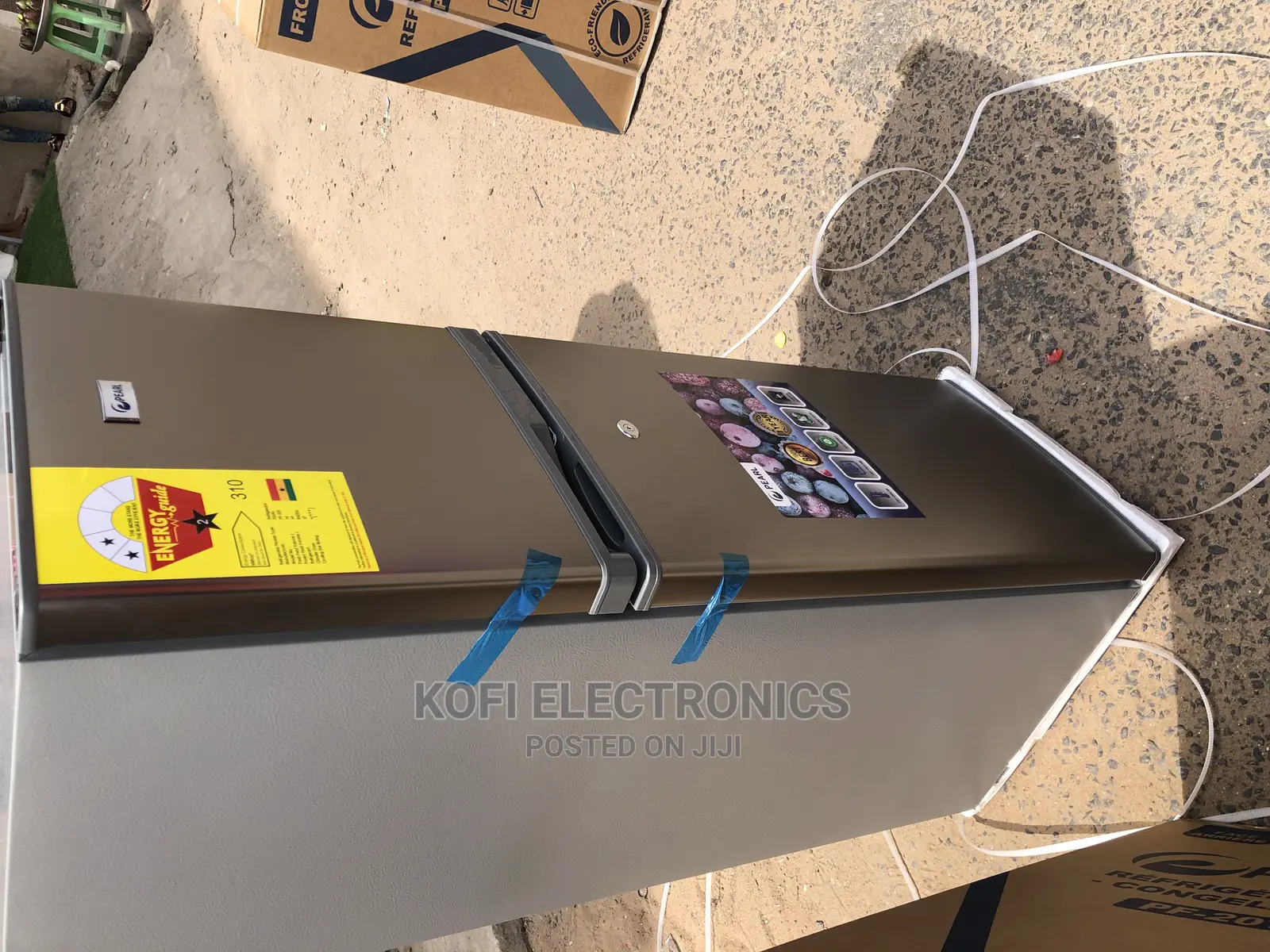 (1 Year Warranty) Pearl Double Door Fridge Pf-20t