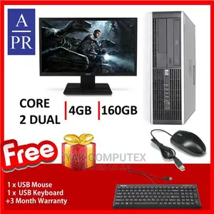 Desktop Computer HP EliteDesk 800 4GB Intel Core 2 Duo HDD 250GB