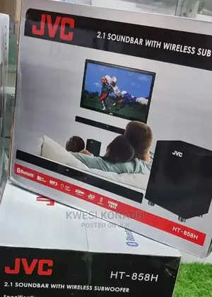2026 Promotion JVC Big Bass Ht858h Wireless Soundbar