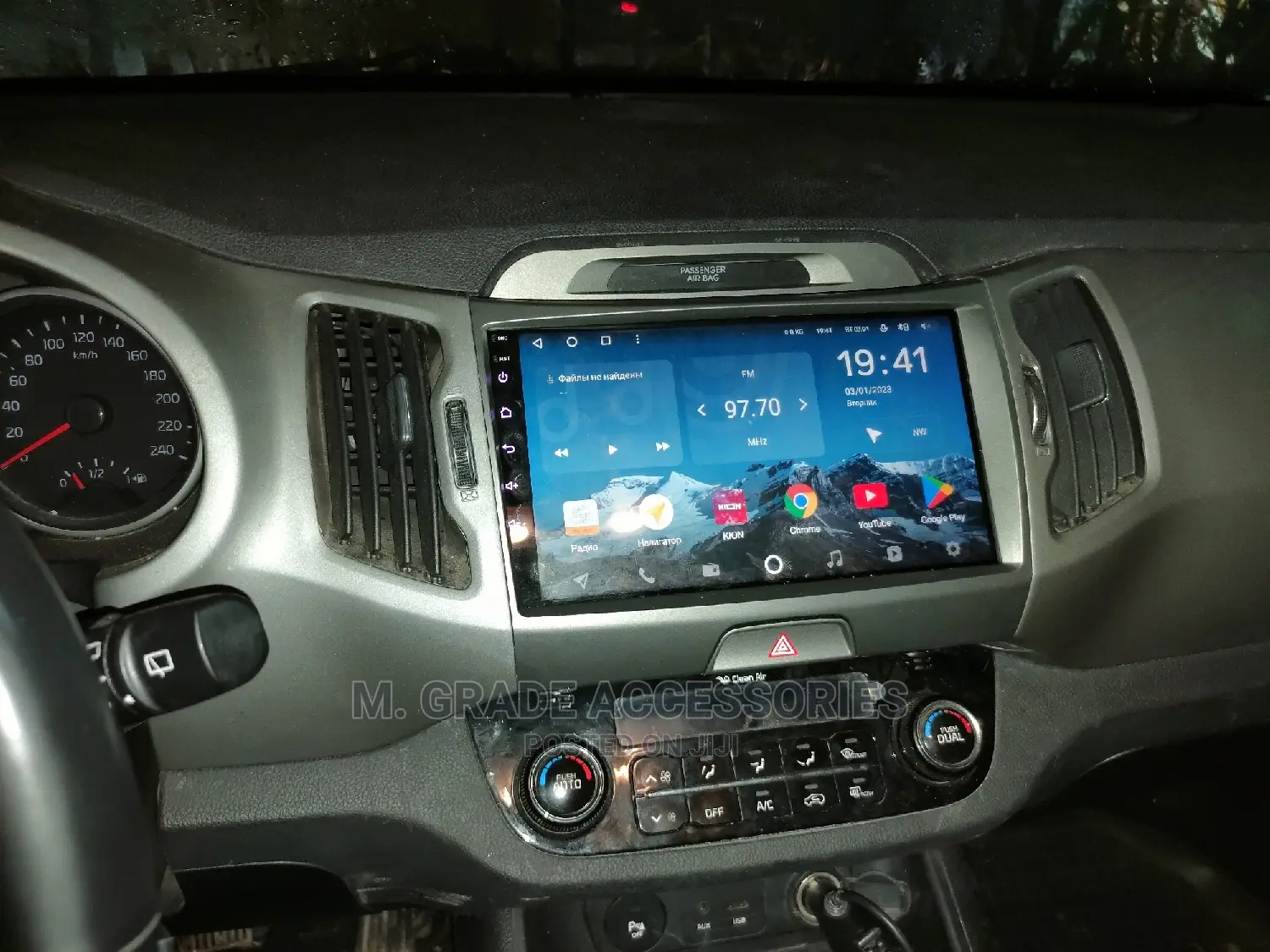 Kia Sportage Carplay Android Auto Radio Ahd Reverse Camera