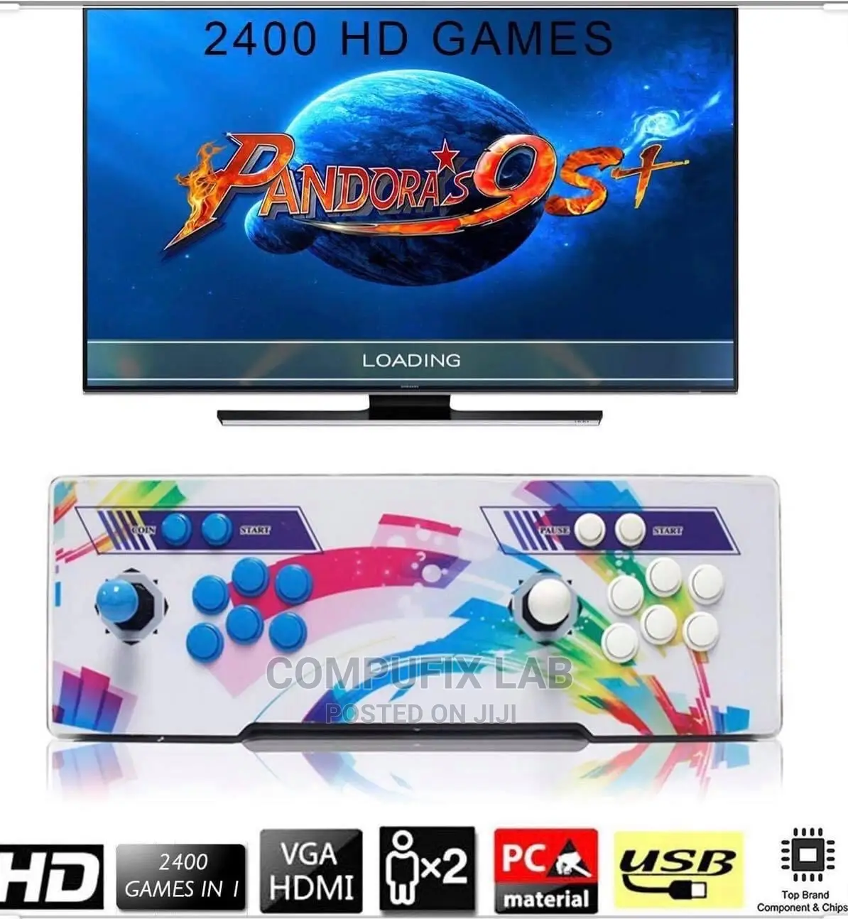 3D Arcade Game Console