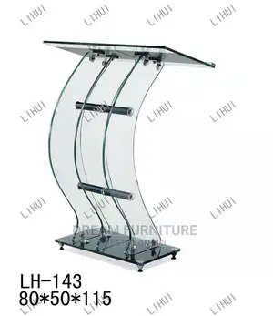 Neat Tempered Glass Pulpit