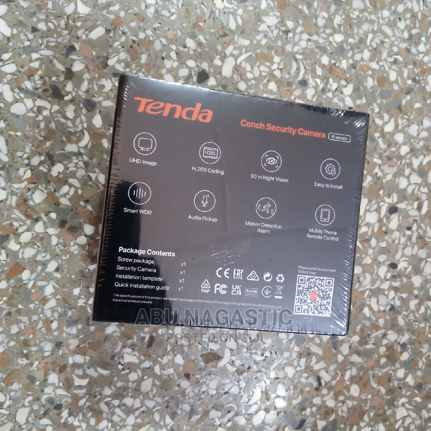 Tenda 4mp Ultra HD Security Camera
