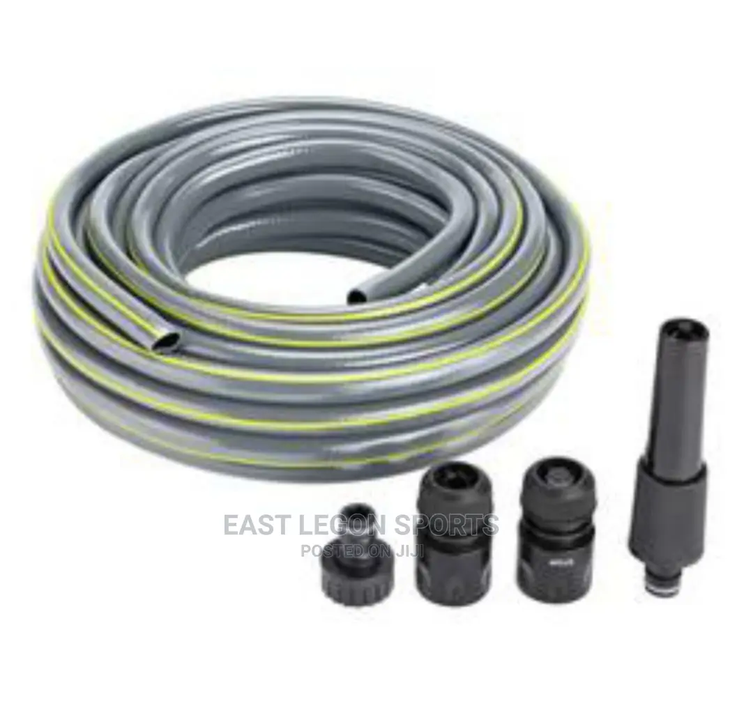 Water Hose Sprinkler Expandable Garden Tool W Connectors