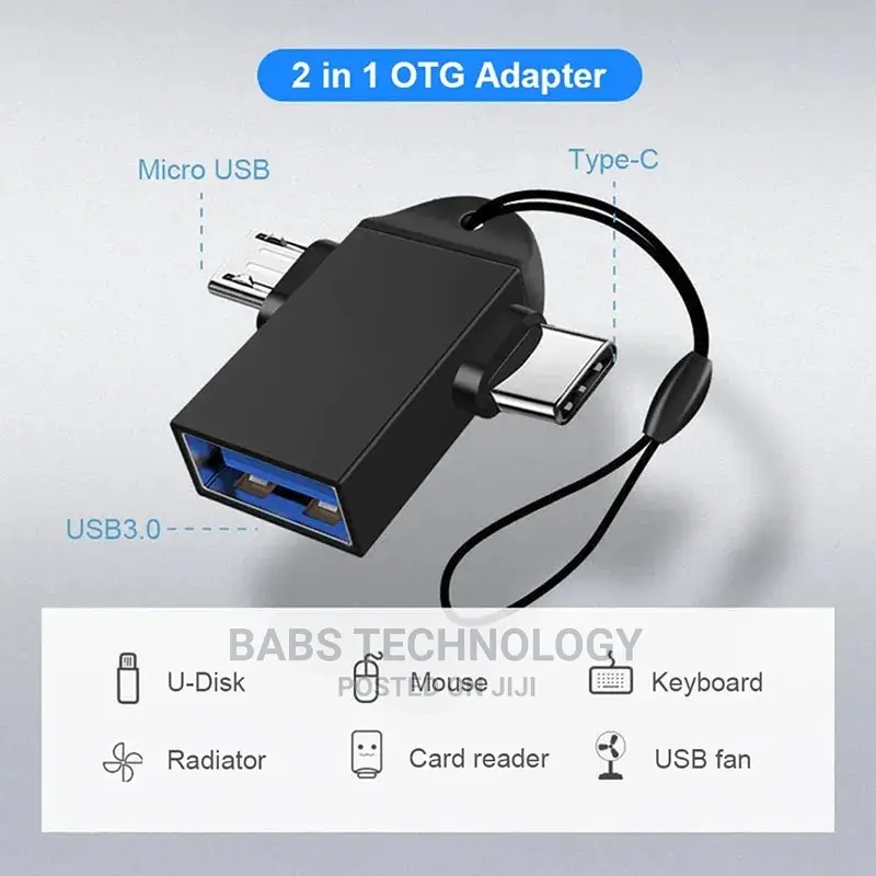 2 in 1 OTG ADAPTER