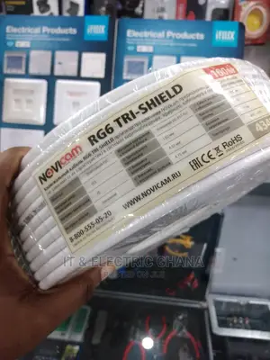 Novicam 100m Rg6 Coaxial Cable