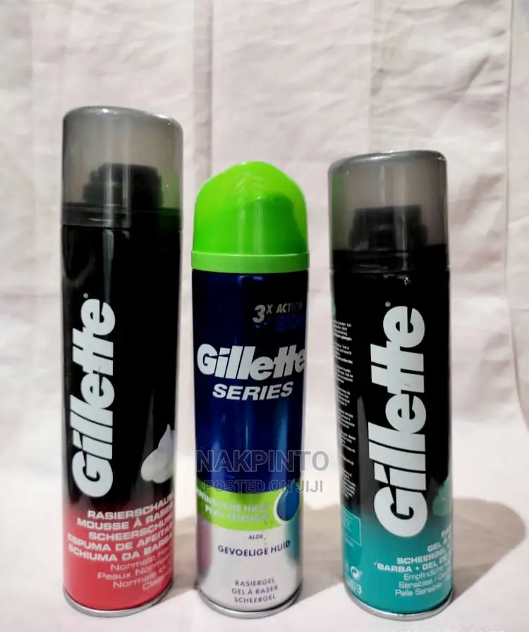Gillette Male Grooming Shaving Foam Series