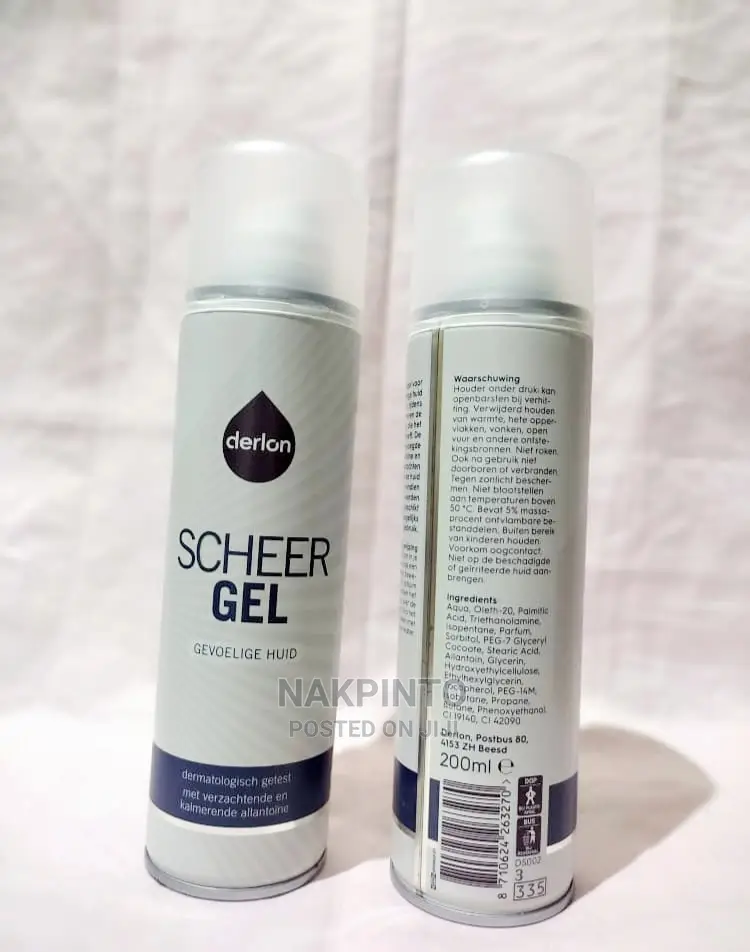 Shaving Gel. Scheer Gel for Sensitive Skin