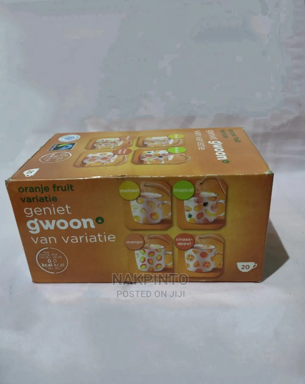 Organic Teas, 100% Natural Tea Bags ( Different Types)