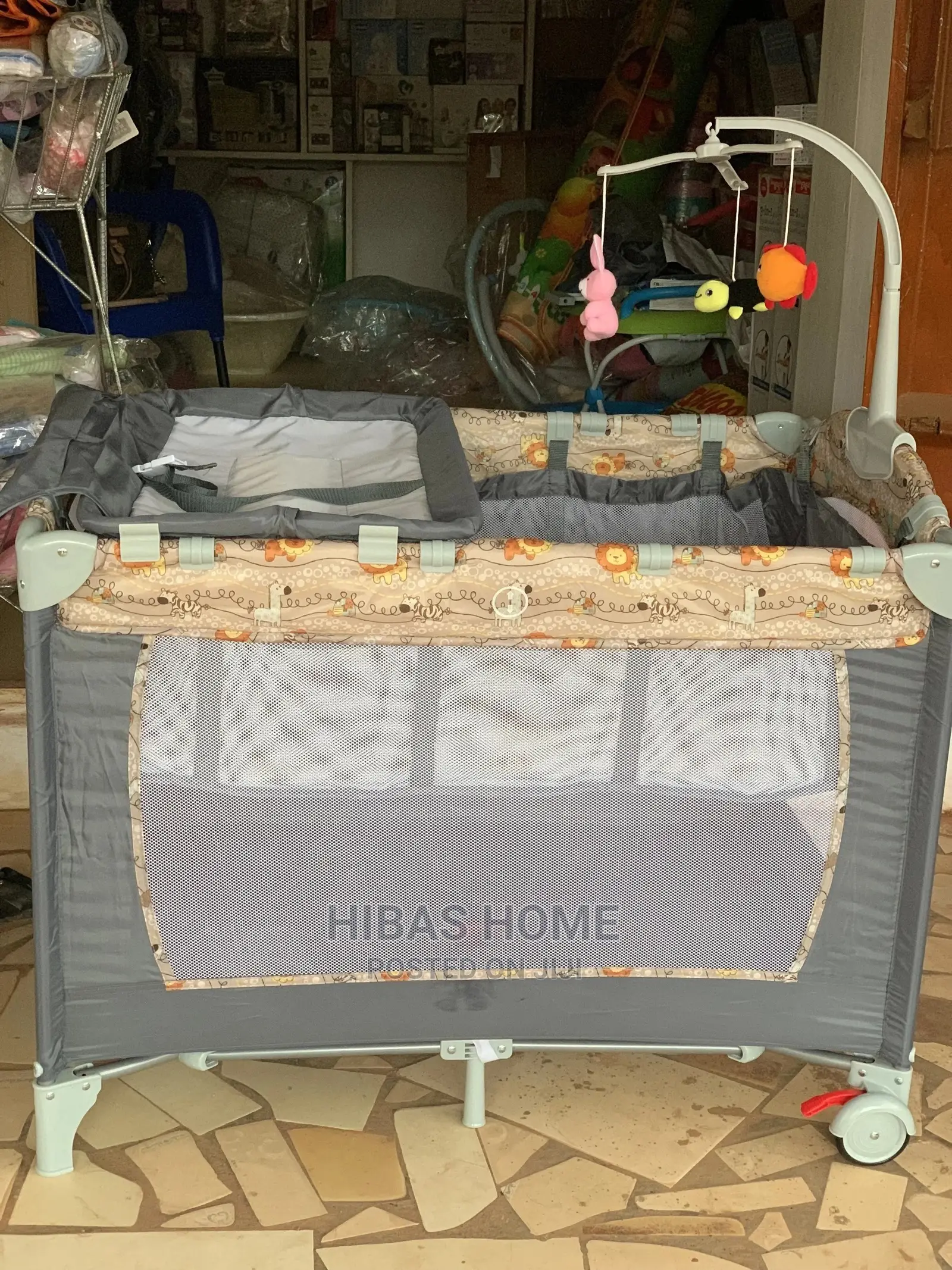 Cobabies Baby Play Pen Baby Bed Baby Cot Plus Free  Net