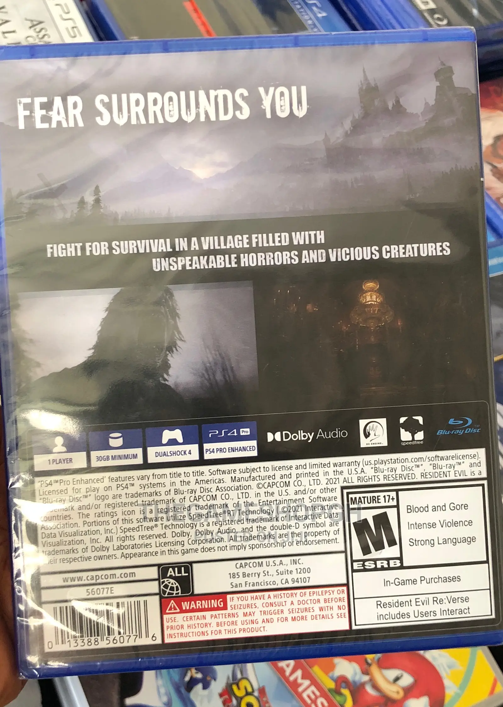 Resident Evil Village Ps4