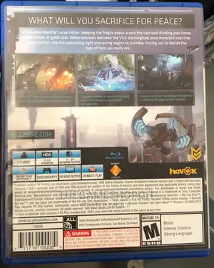 Kill Zone Shadow Fall Ps4