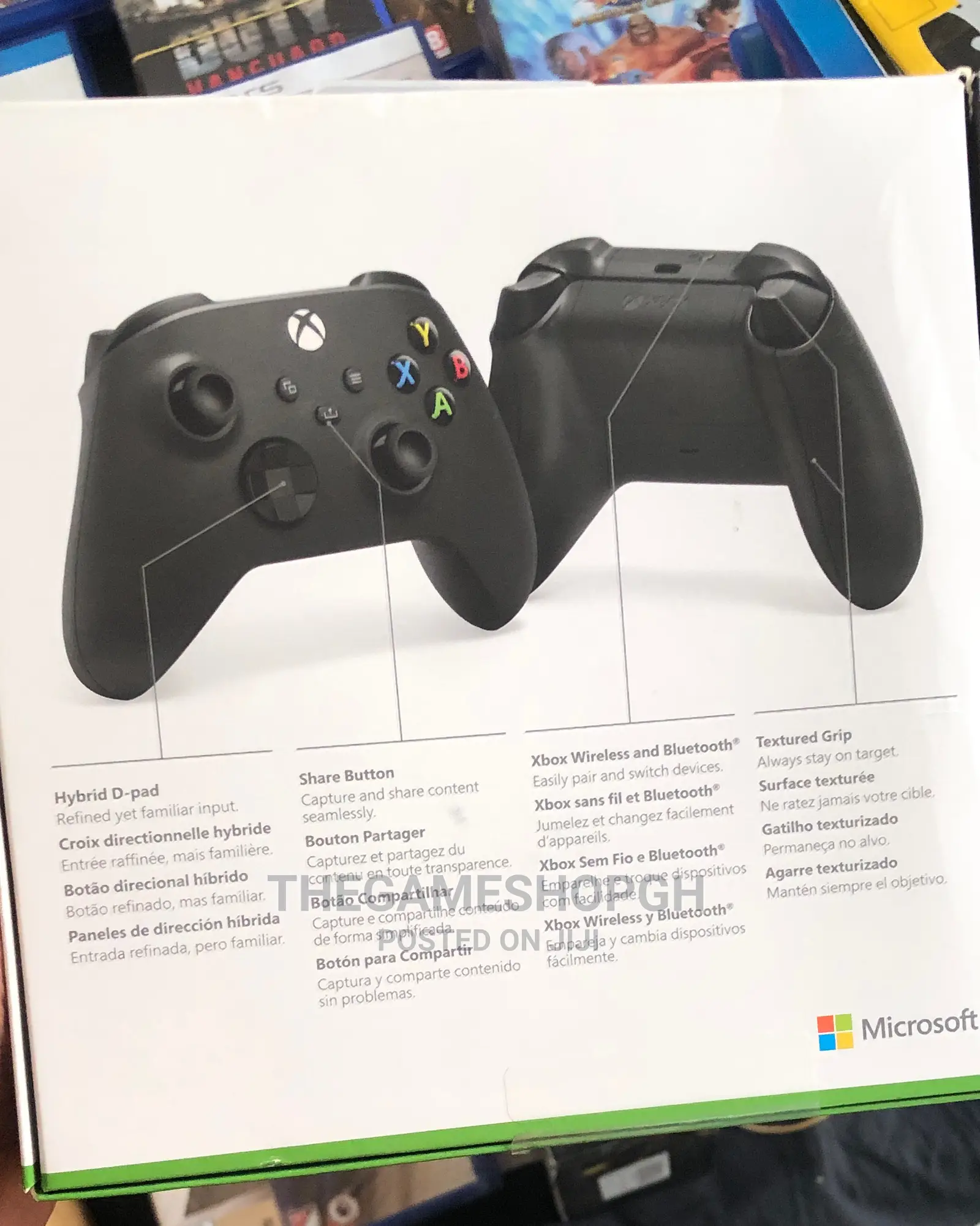 Xbox Core Wireless Controller- Carbon Black
