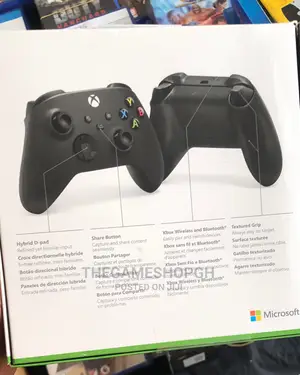 Xbox Core Wireless Controller- Carbon Black