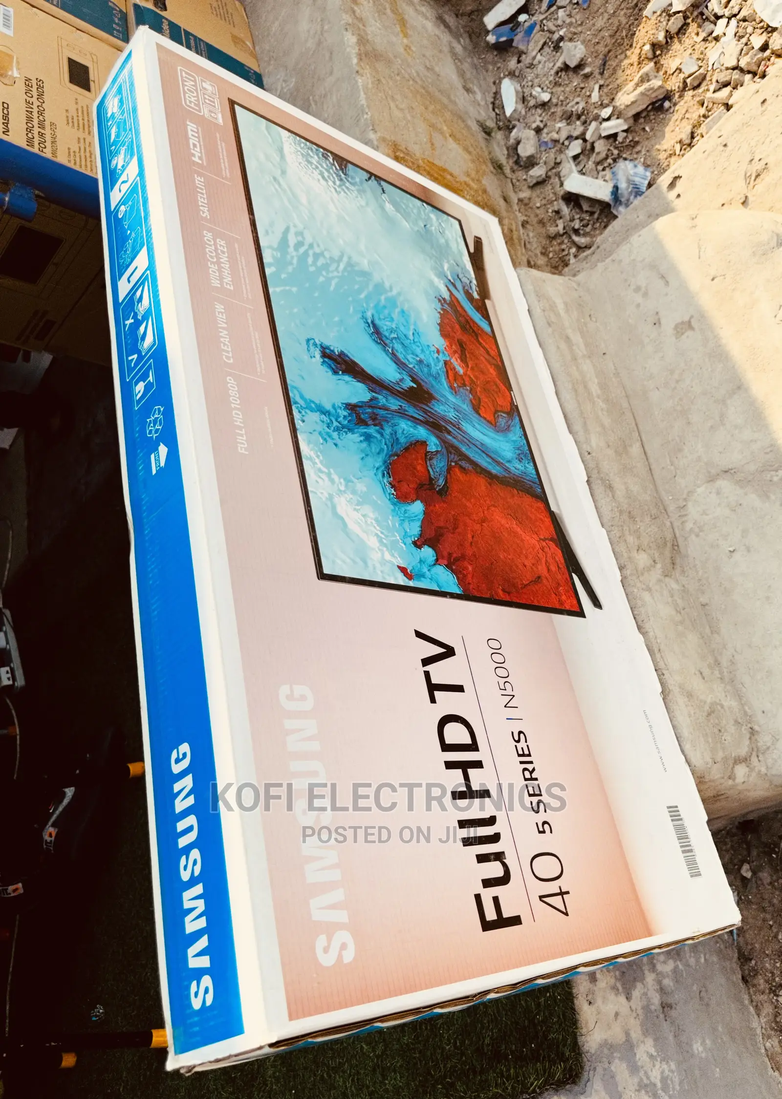 Samsung Digital Satellite HD LED TV - 40" Black