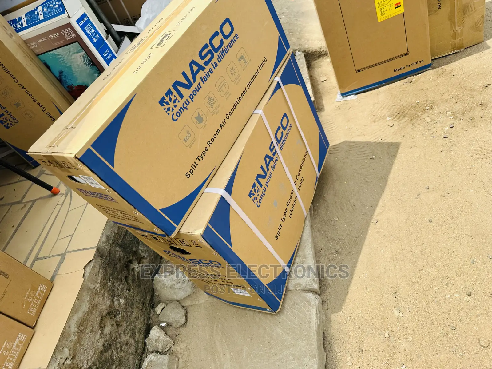 2.5hp Split Fresh Air Easy Clean Design Nasco AC