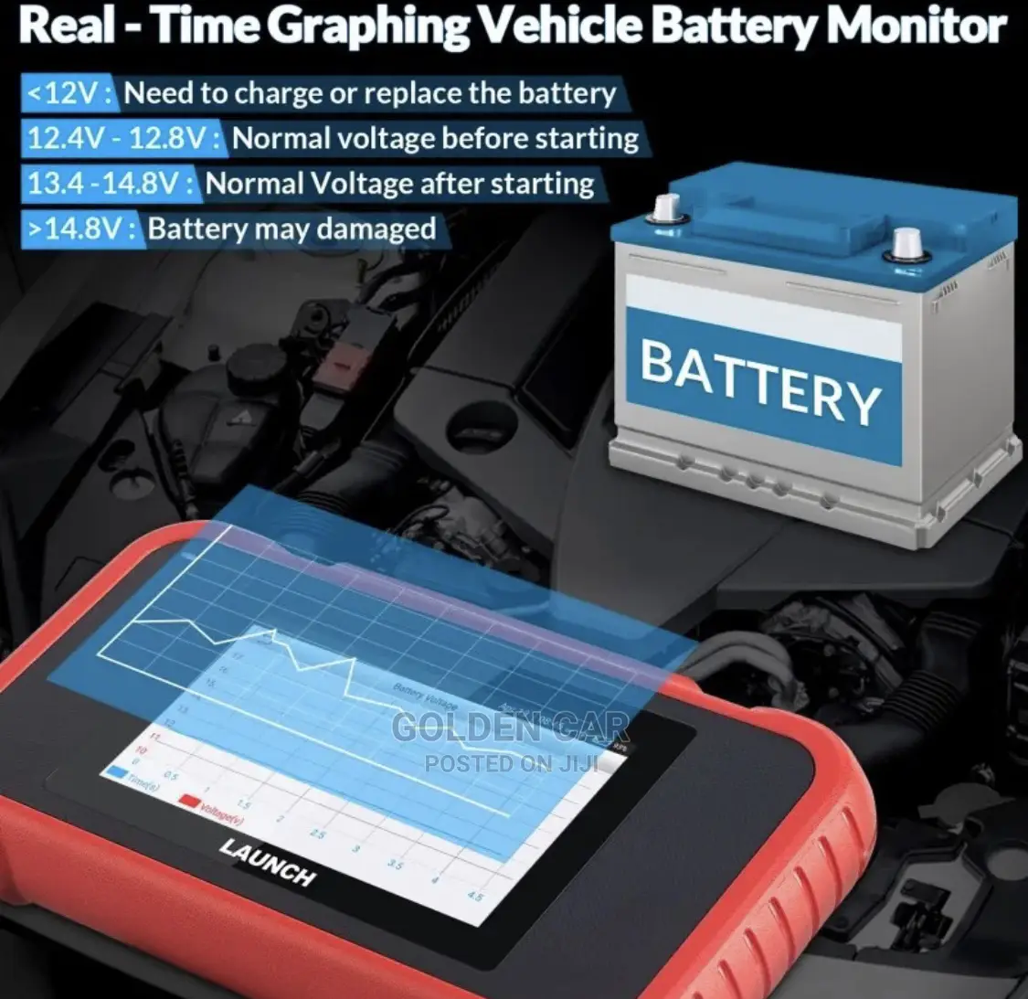 Launch Crp123e Obd2 Car Diagnostic Scanner
