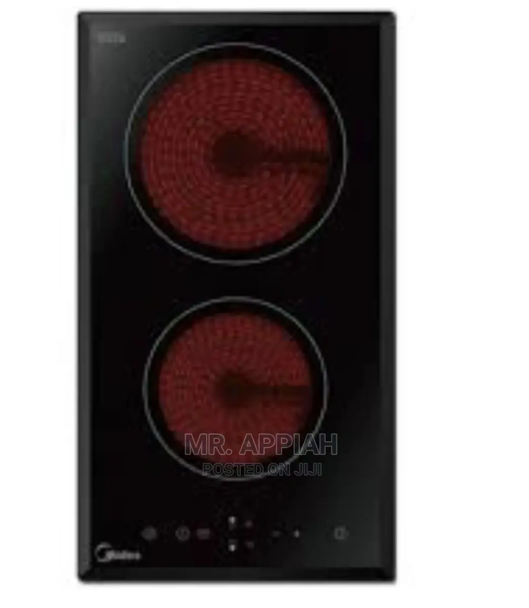 Midea 30cm 2-Zone Ceramic Cooktop Touch Control MC-HD301