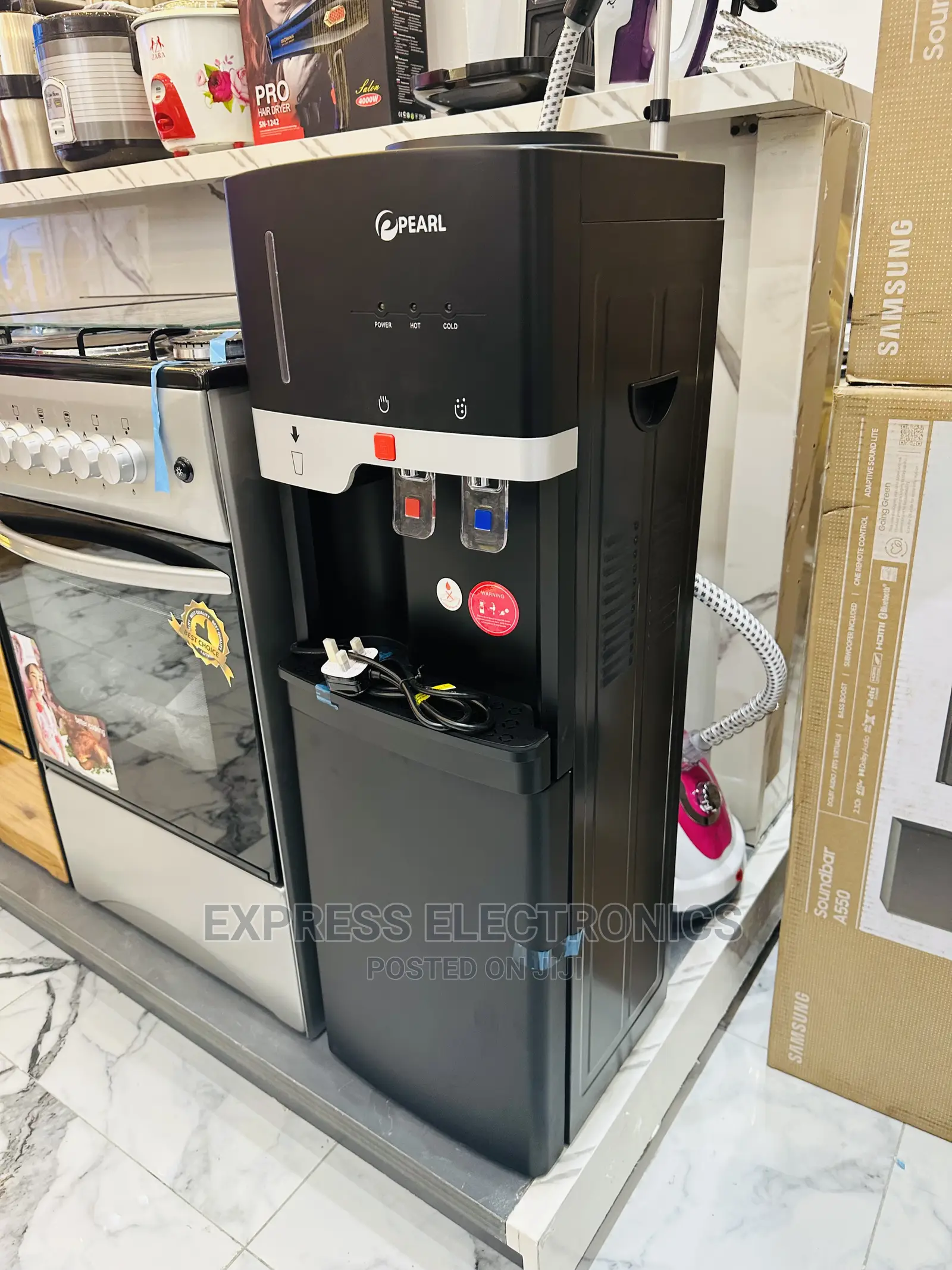 Zealous PWD-1117FBL Water Dispenser With Fridge