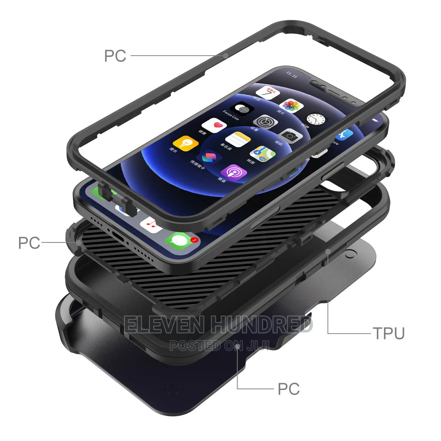 iPhone 15pm /14pm/ 13pm/ 12pm/ 11pm/ 12 /11 Otterbox Case