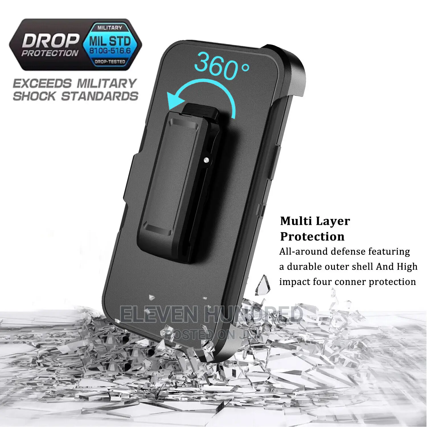 iPhone 15pm /14pm/ 13pm/ 12pm/ 11pm/ 12 /11 Otterbox Case