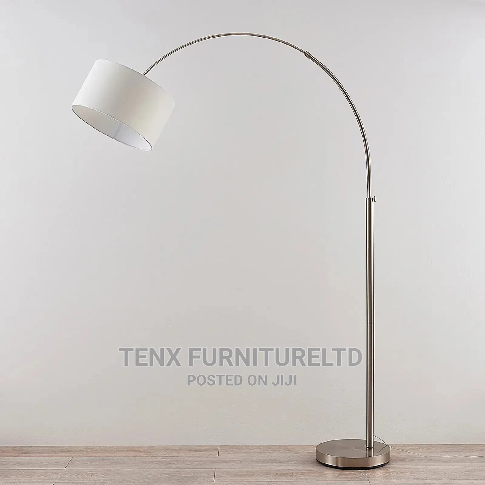 Floor Lamp ( Arched) WITH FABRIC