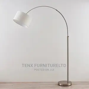 Floor Lamp ( Arched) WITH FABRIC