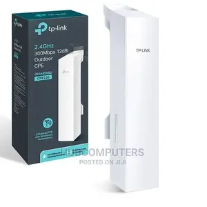 Tp-Link Cpe220 2.4ghz Outdoor Cpe (300mbps 12dbi)