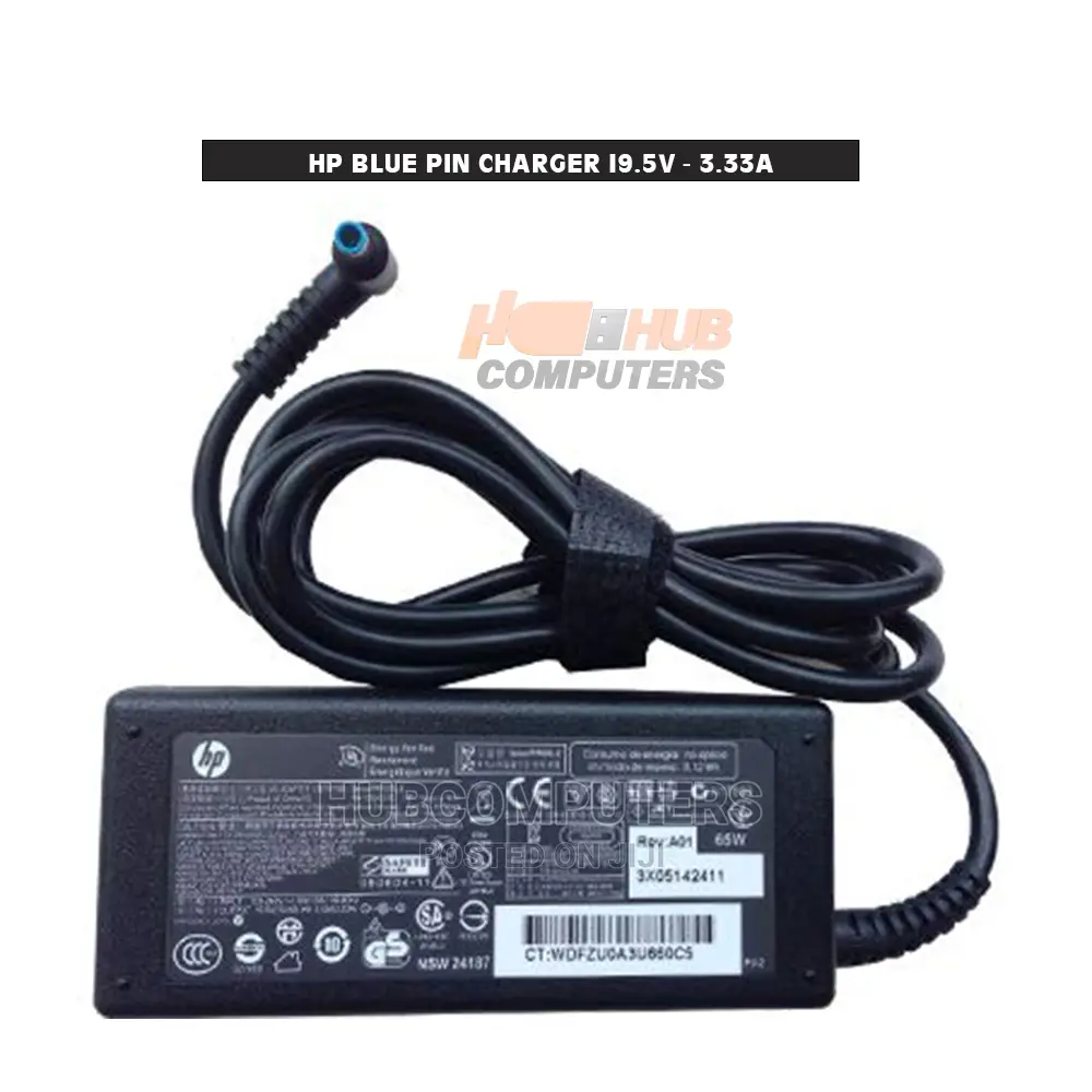 HP Blue Pin Charger 19.5V - 3.33A