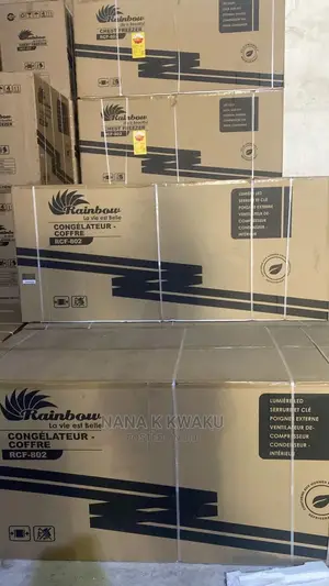 Rainbow 700litrs Chest Freezer Double Door