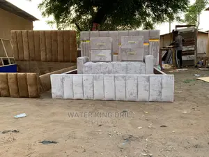 King Size Bed Frame and Drawers With Sofa