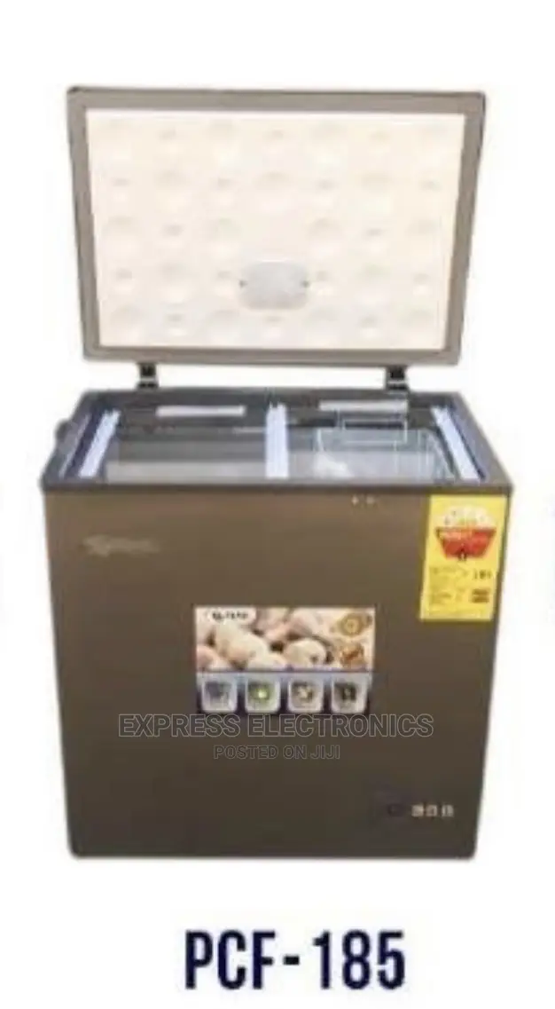 Zealous Chest Freezer Grey Pearl (Pcf- 185)