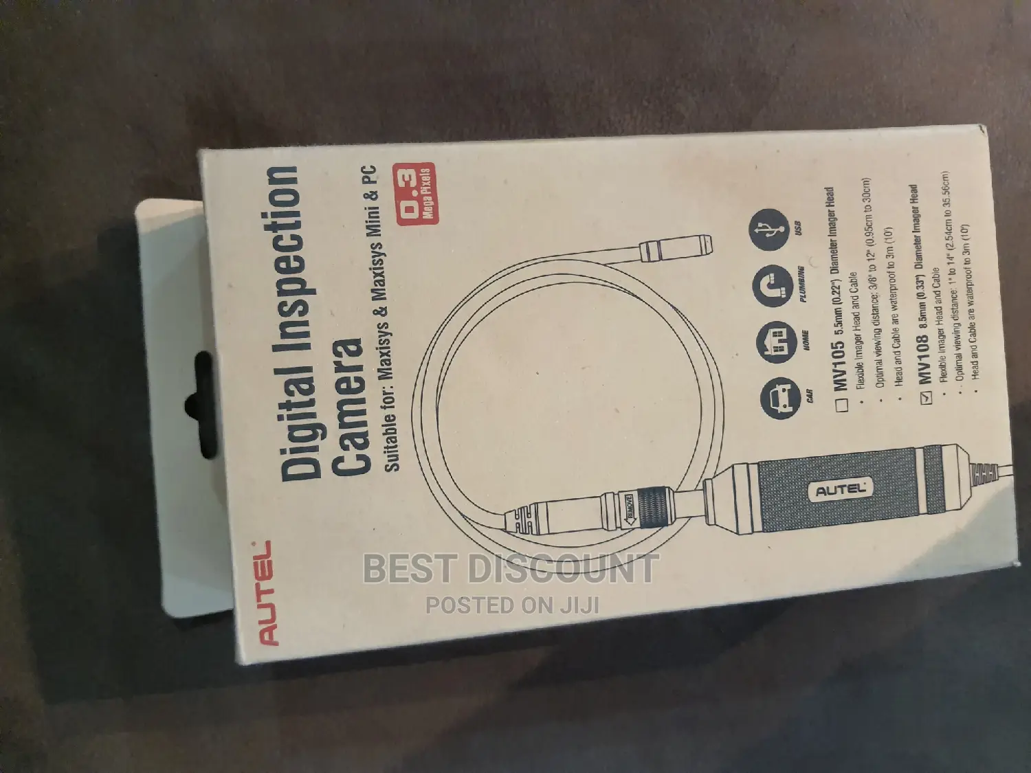 Original Autel MV108 Digital Inspection Camera