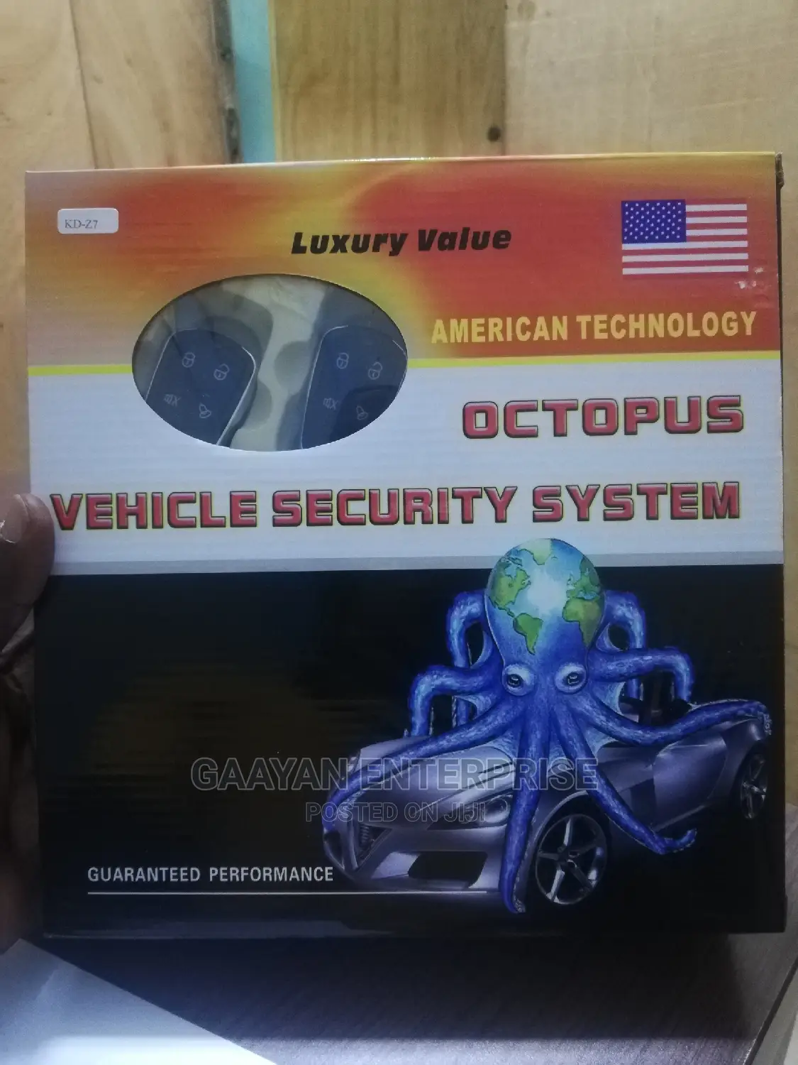 Octopus Car Alarm System