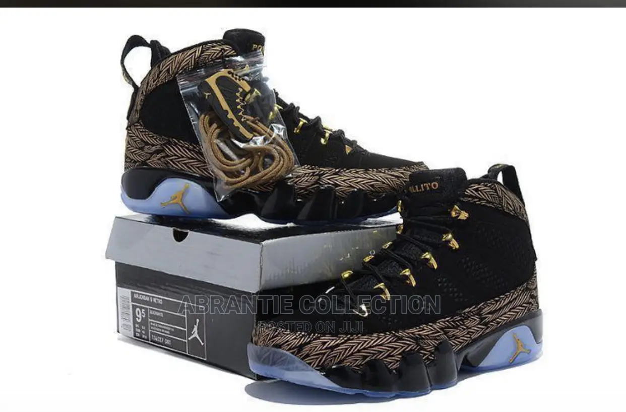 Air Jordan Retro 9 Black/Gold