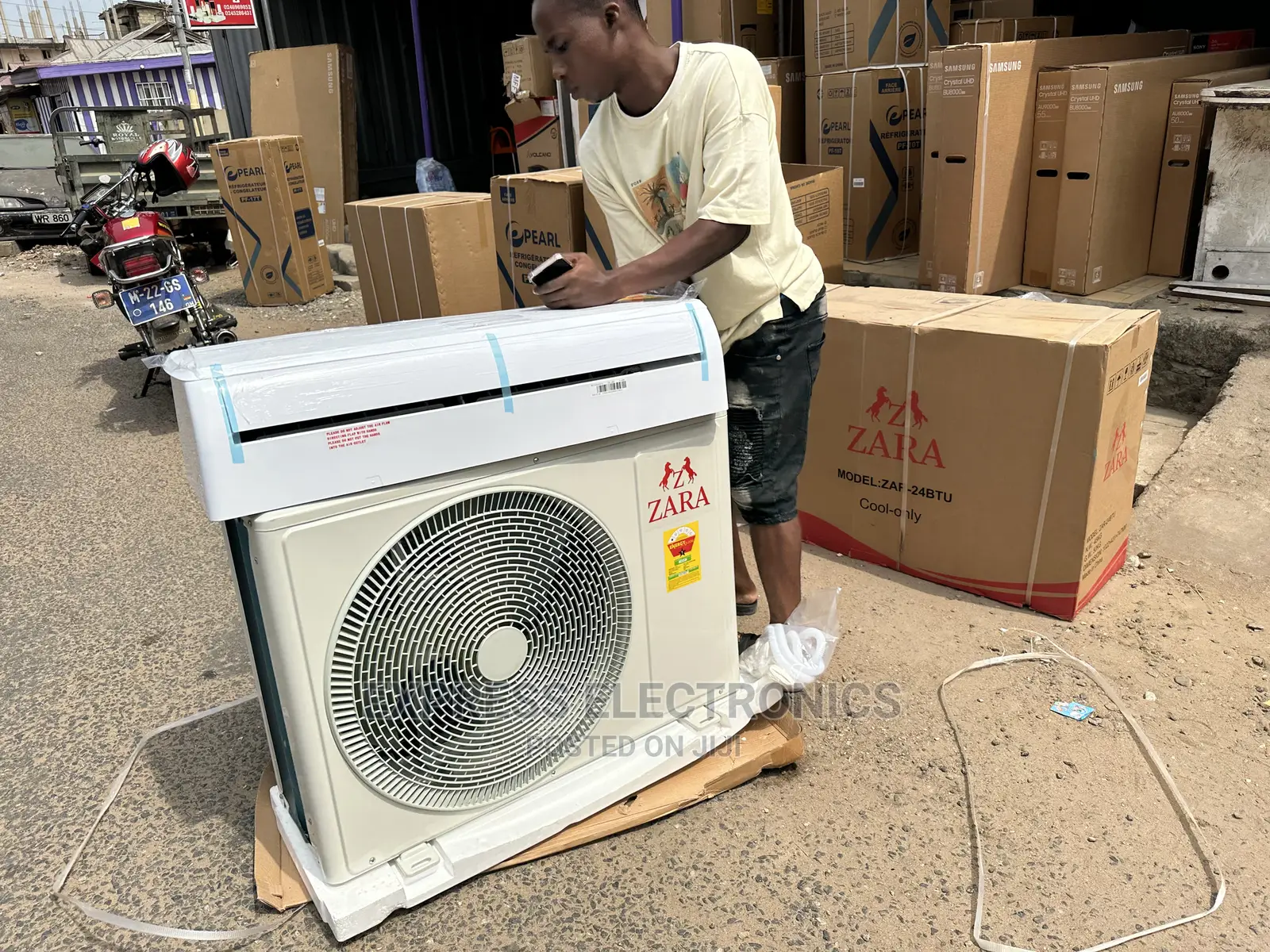 Zara 2.5hp High Ambient Temperatures Split R410