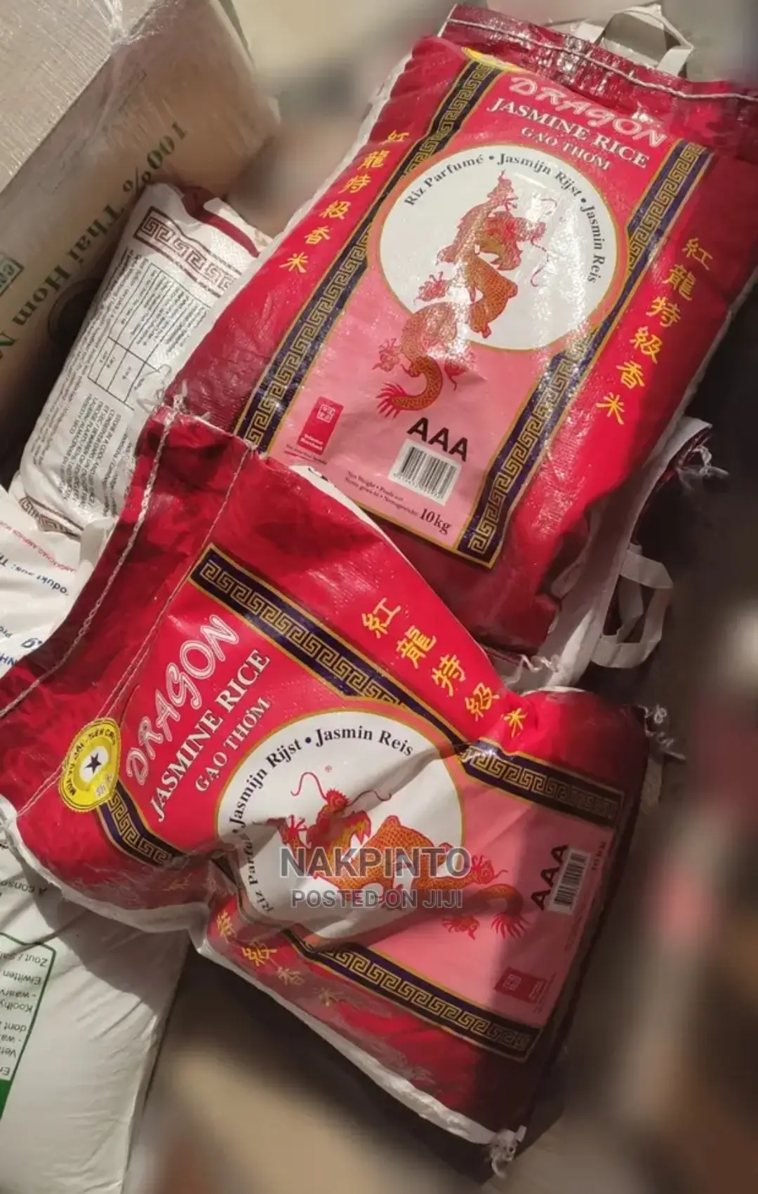 Dragon Jasmine Rice AAA 10kg