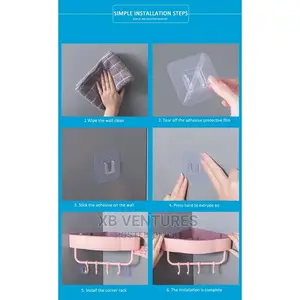 Wall Corner Bathroom Shelves Storage Rack Organizer