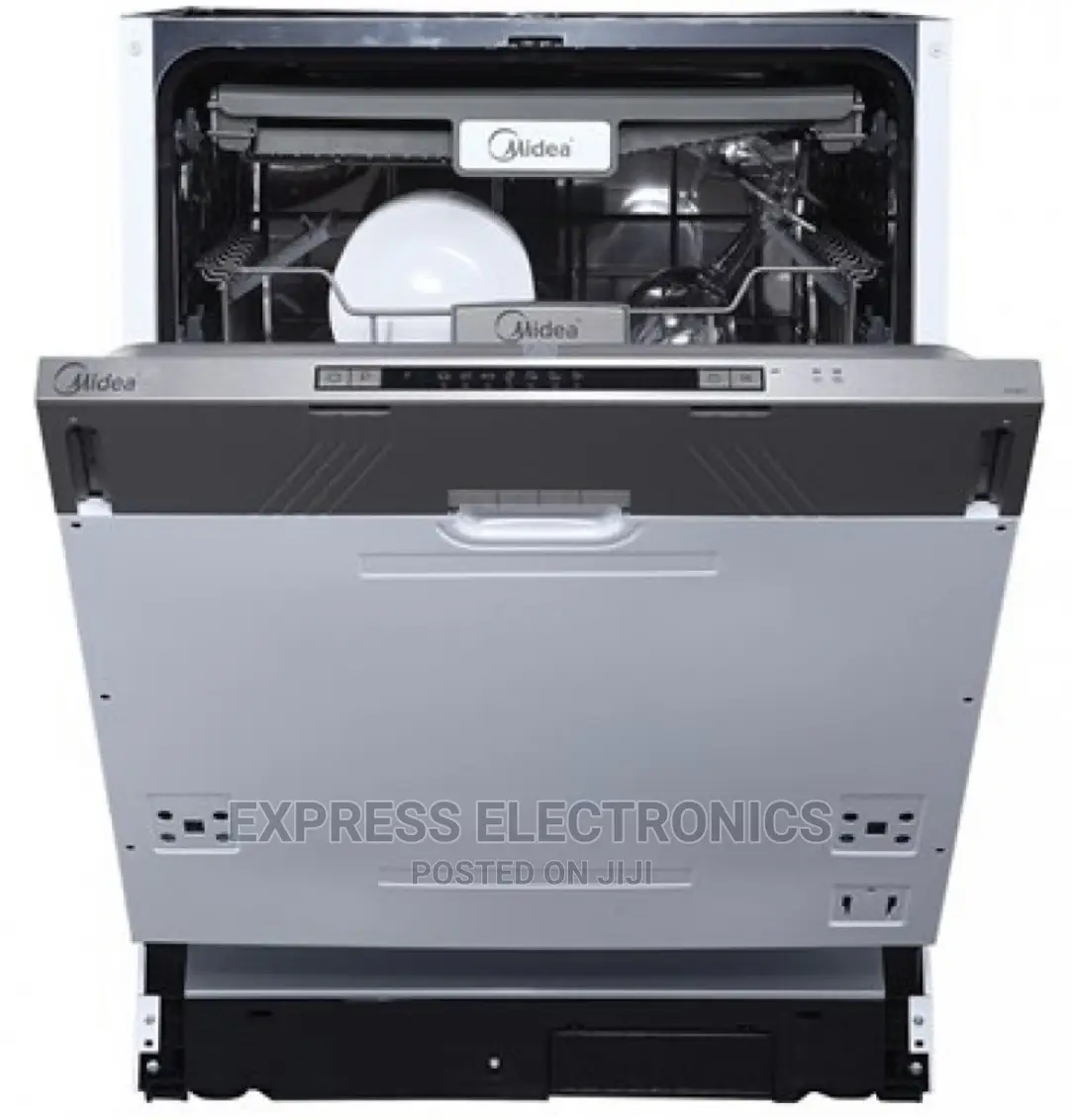 MIDEA 12 PLATES DISHWASHER [WQP12-7713E] Fully in Built