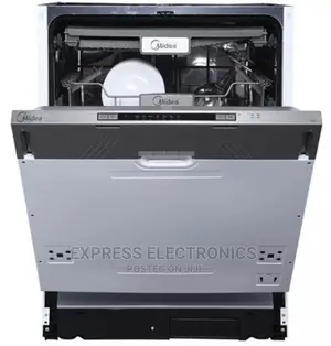 MIDEA 12 PLATES DISHWASHER [WQP12-7713E] Fully in Built