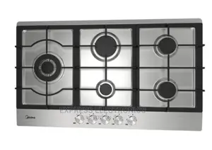 Cast Iron Pan Supports Midea 90g50me005-SFT 5-Burner Gas Hob