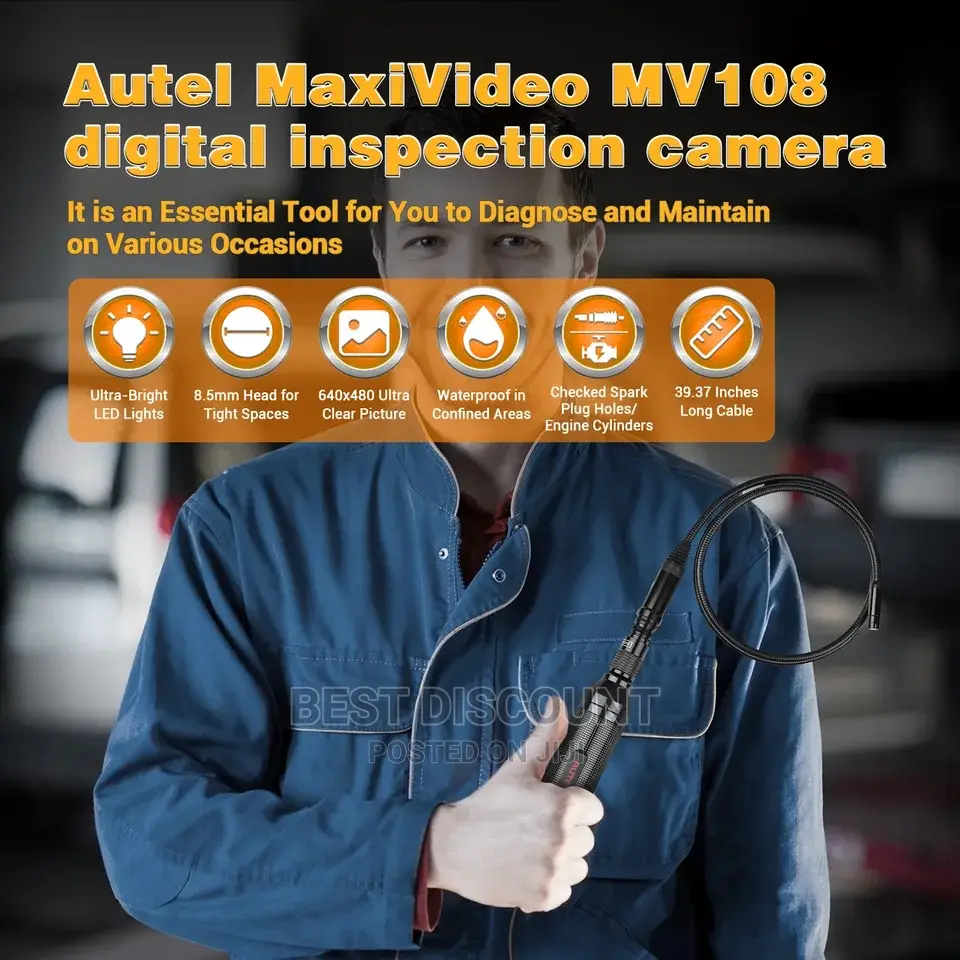 Original Autel MV108 Digital Inspection Camera