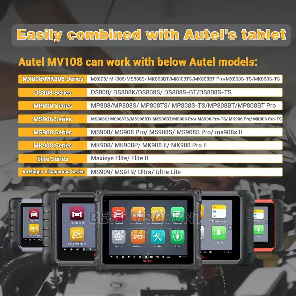 Original Autel MV108 Digital Inspection Camera