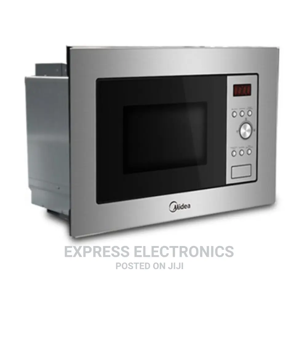 Am717bs7 Midea 17ltr Solo Microwave Stainless Steel